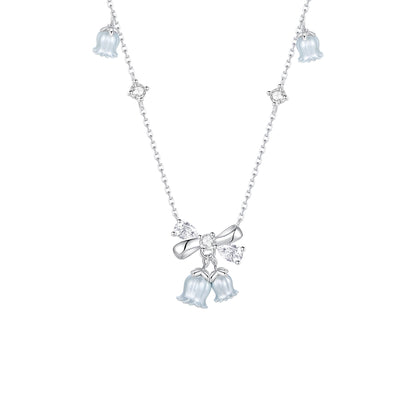 “Lily Bells” 925 Sterling Silver Jewelry Set