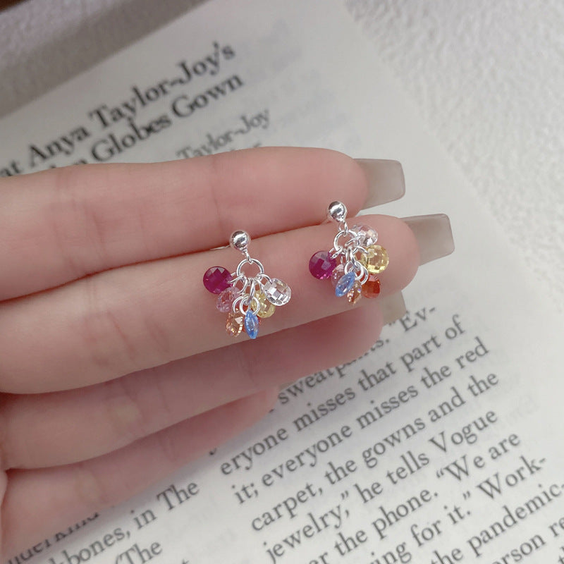 "Dopamine Sparkle" 925 Sterling Silver Earrings