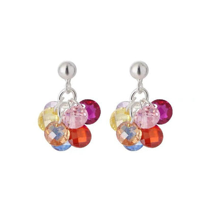 "Dopamine Sparkle" 925 Sterling Silver Earrings