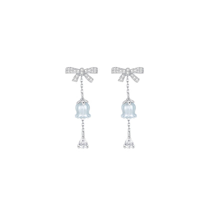 “Lily Bells” 925 Sterling Silver Jewelry Set