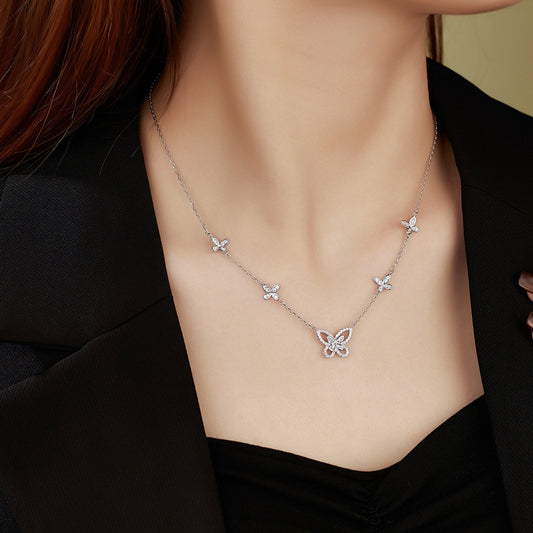 Verträumtes lila Perlenarmband – Swarovski Perlen 