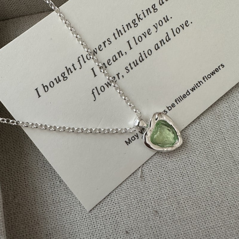 "Loving Heart" 925 Sterling Silver Necklace