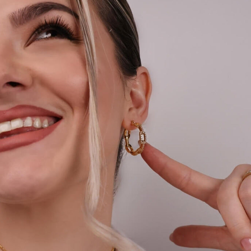 Ohrringe "Floral Cluster" 925 Sterling Silber