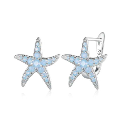 “Ocean Harmony” 925 Sterling Silver Marine Jewelry Set