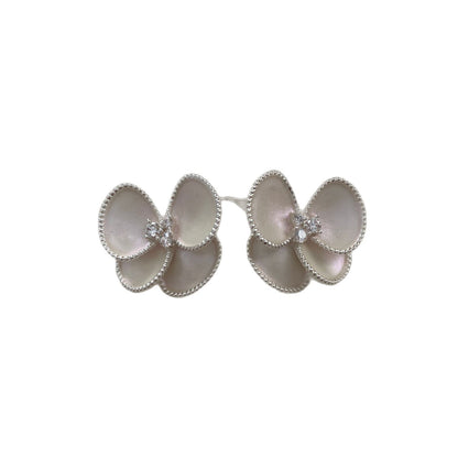 "Blossom Kiss" 925 Sterling Silver Earrings