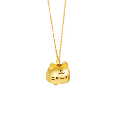 “Peekaboo Kitty” 925 Sterling Silver Lucky Cat Necklace