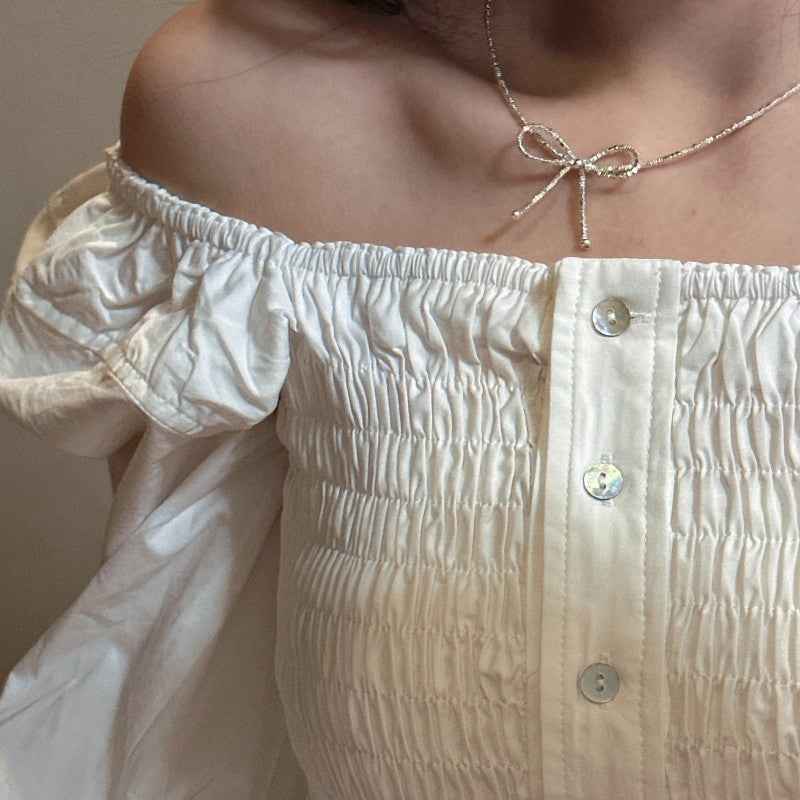 "Glitter Bow" 925 Sterling Silver Necklace & Bracelet