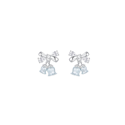 “Lily Bells” 925 Sterling Silver Jewelry Set