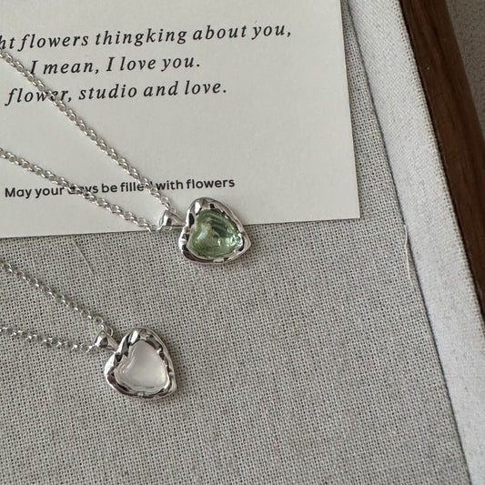 "Loving Heart" 925 Sterling Silver Necklace