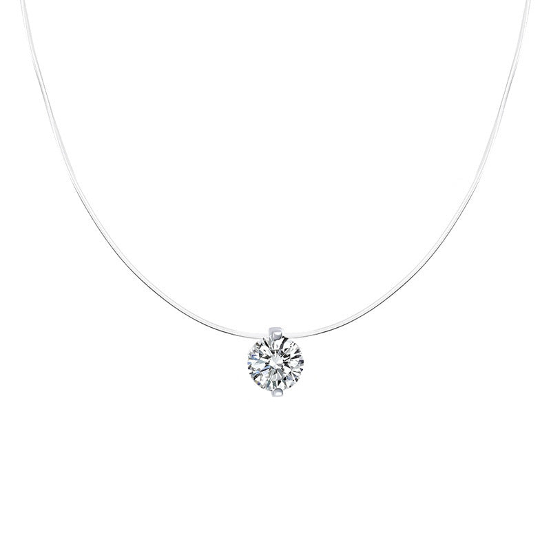 "Mermaid’s Tear" 925 Sterling Silver Necklace