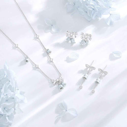 “Lily Bells” 925 Sterling Silver Jewelry Set