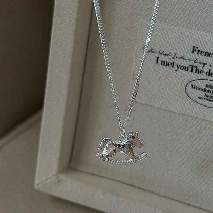 "Trojan Charm" 925 Sterling Silver Necklace