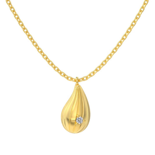 "Pure Drop" S925 Sterling Silver Necklace