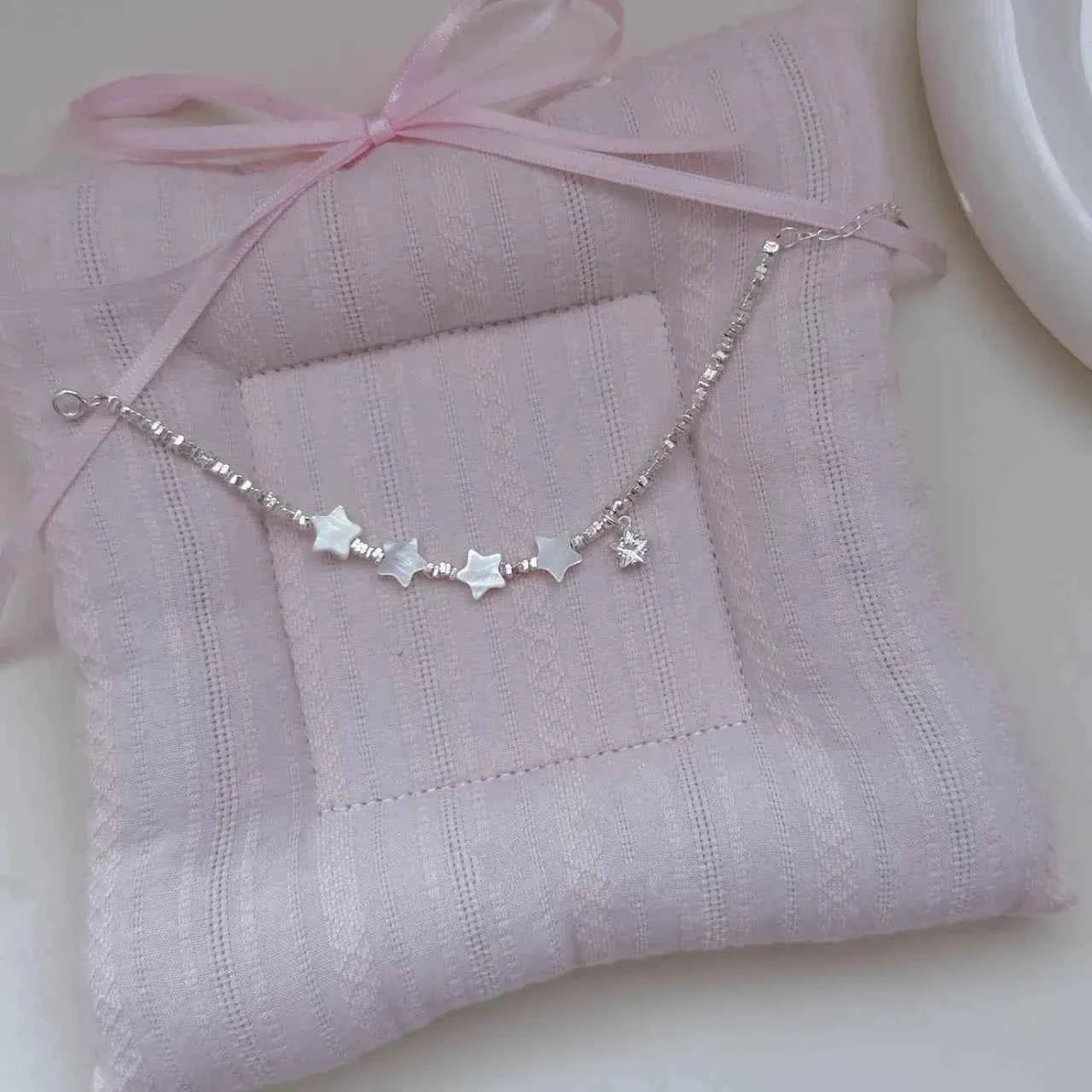 "Starry Whisper" 925 Sterling Silver Bracelet - Elegant and Dreamy