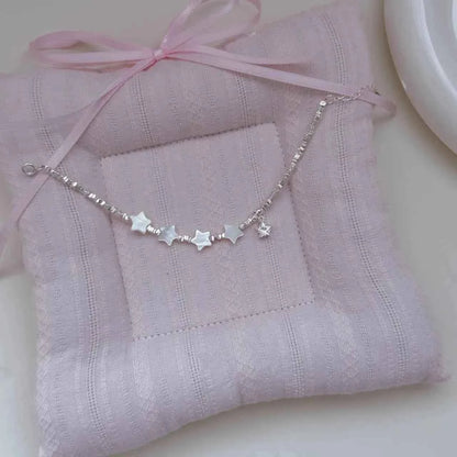 "Starry Whisper" 925 Sterling Silver Bracelet - Elegant and Dreamy
