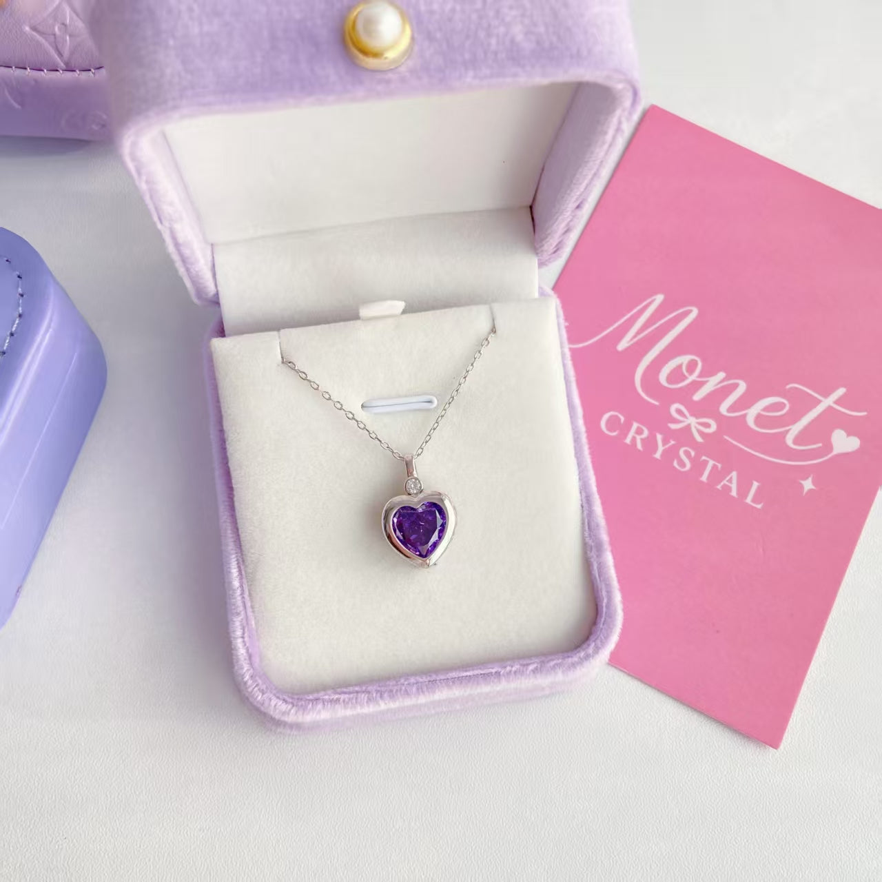 “Secret Heart” S925 Sterling Silver DIY Heart Box Necklace