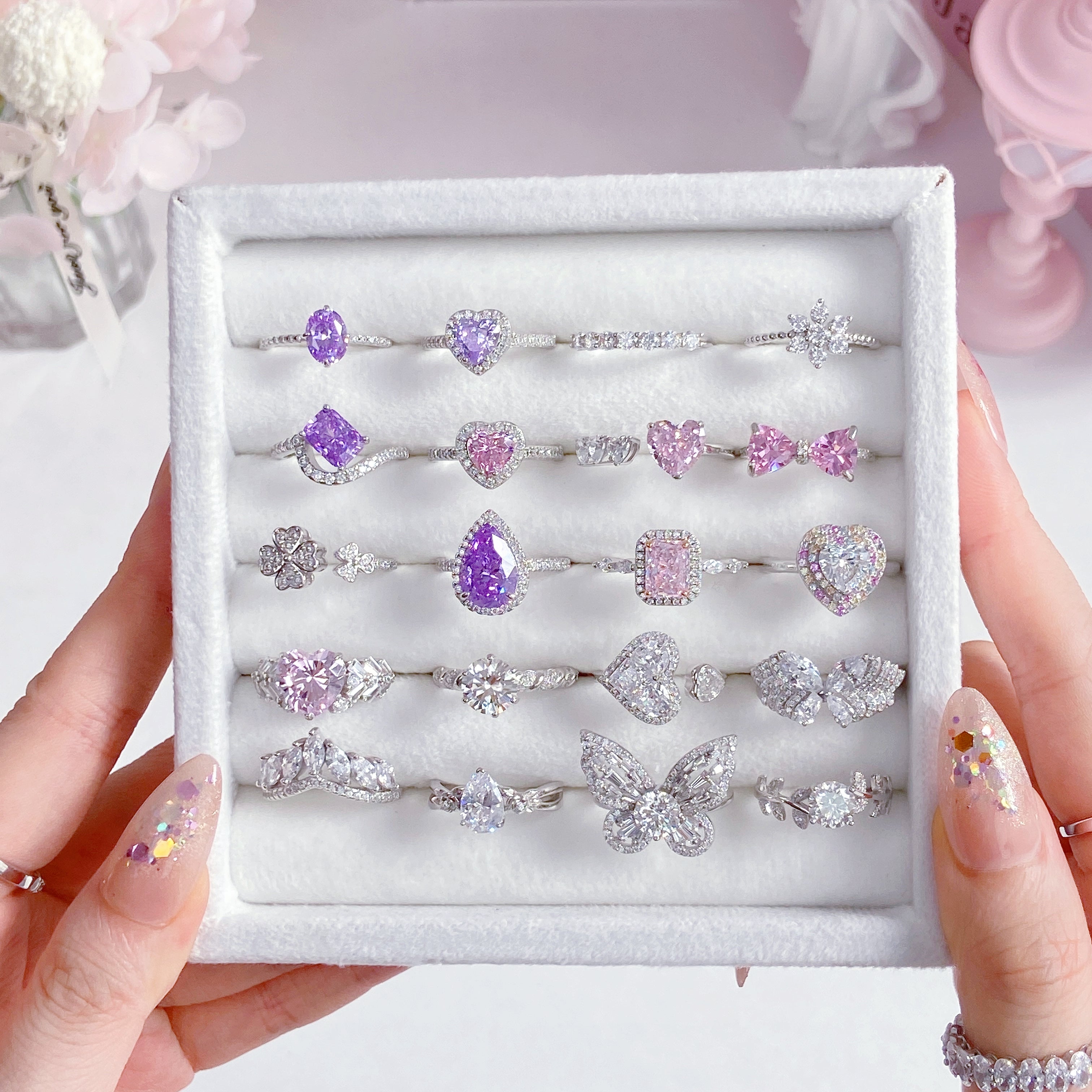 Monet Crystal – Elegant 925 Silver & 18k Gold Jewelry with Hand-Packed