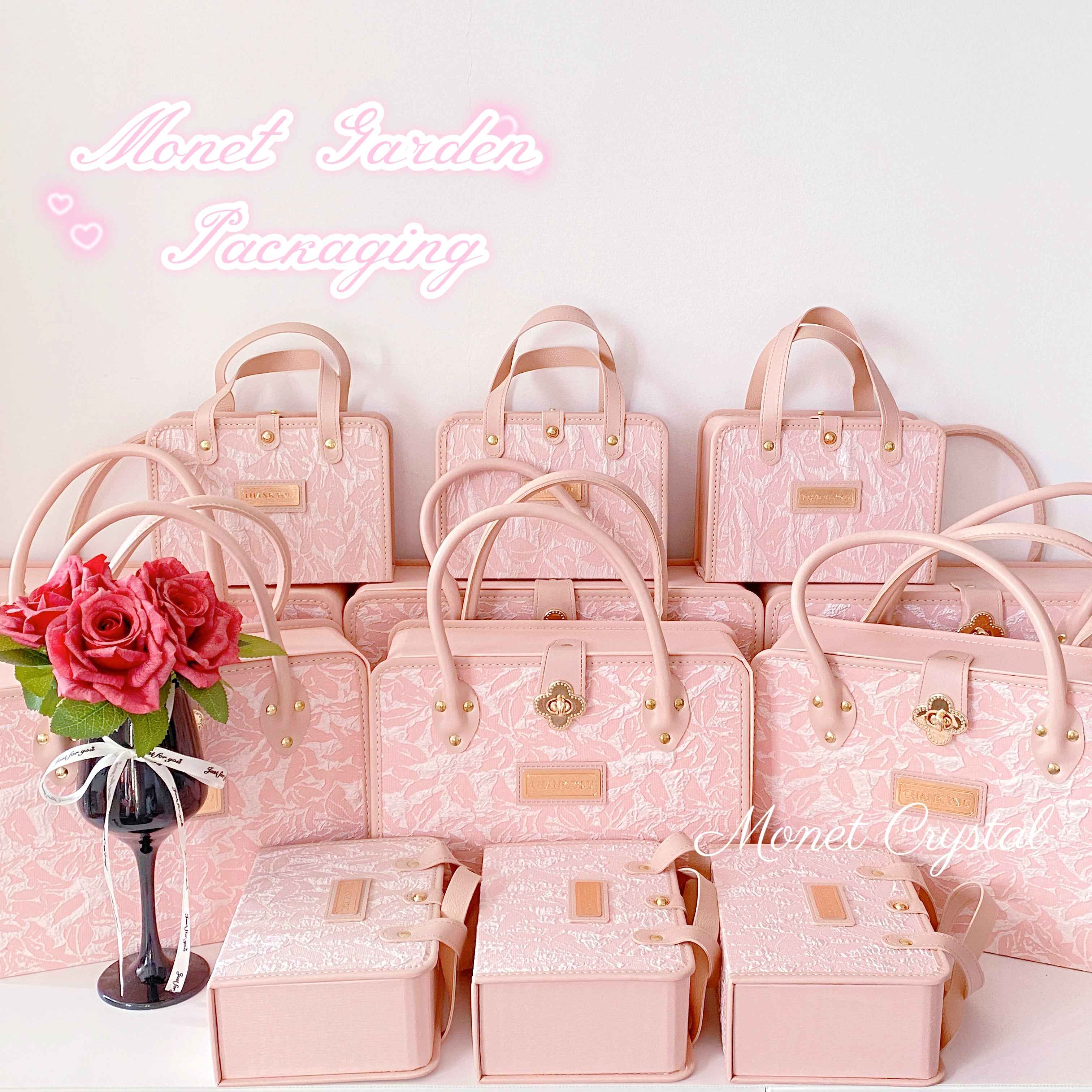Archive - Monet Garden Packaging (Pink)